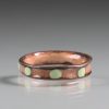 copper enamel ring