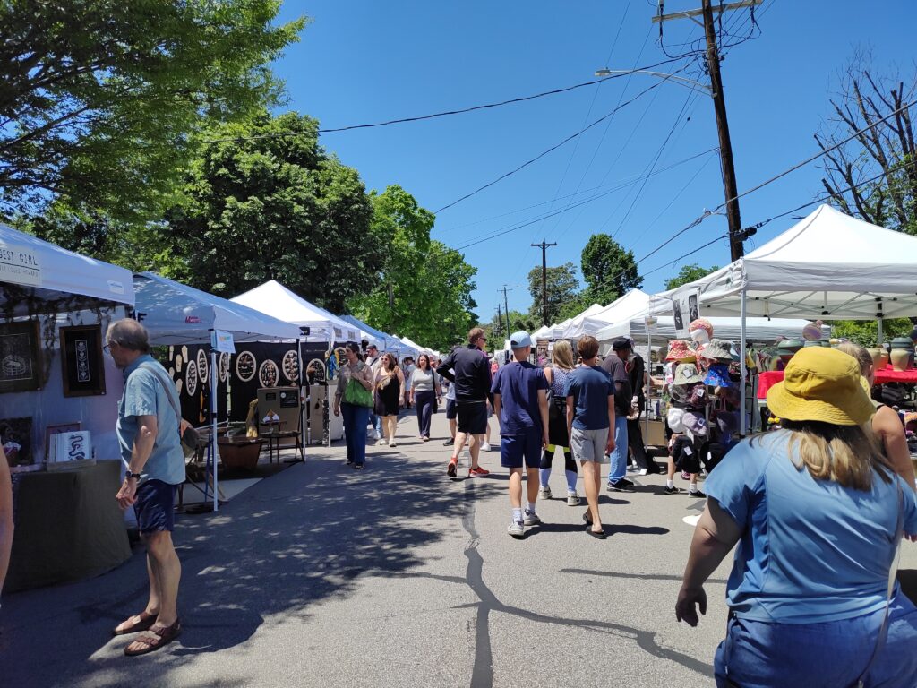 The Wyoming Art Show street view